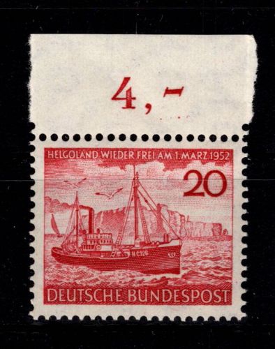 BRD 152 postfrisch vom Oberrand #DCM57