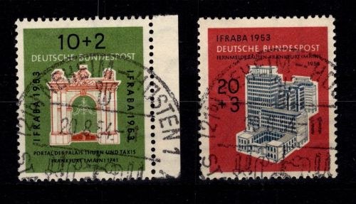 BRD Bund 171-172 gestempelt #DCM65