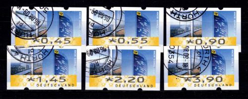 BRD Automatenmarken 7 TS 1 gestempelt ATM #DCM76