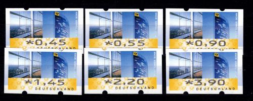 BRD Automatenmarken 7 TS 1 postfrisch ATM #DCM77