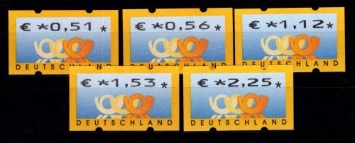 BRD Automatenmarken 4.1 VS 2 postfrisch ATM #DCM80