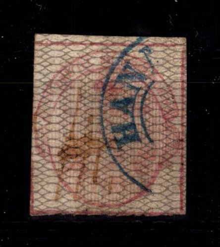 Hannover 8 gestempelt Mängel #DCS10