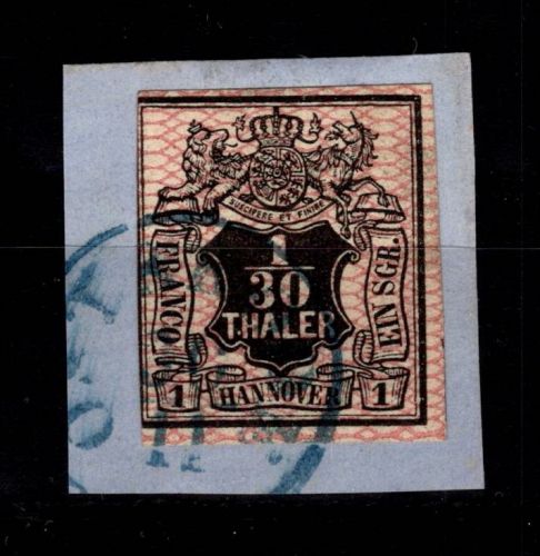 Hannover 10 gestempelt