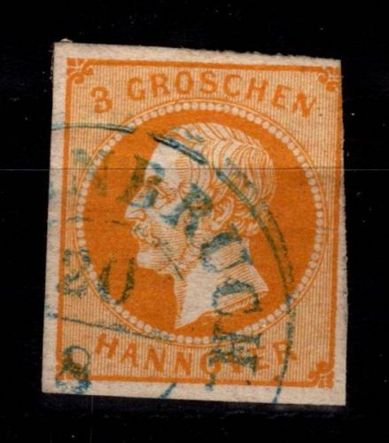 Hannover 16 gestempelt leichte Mängel #DCS20