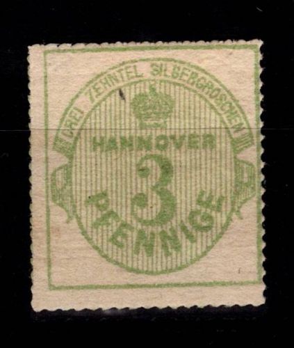 Hannover 21 mit Falz leichte Mängel im Durchstich #DCS29