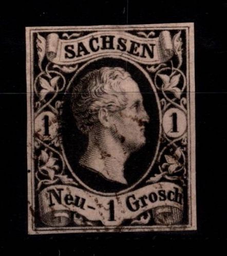 Sachsen 4 gestempelt #DCS52