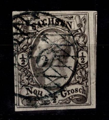 Sachsen 8 gestempelt #DCS76