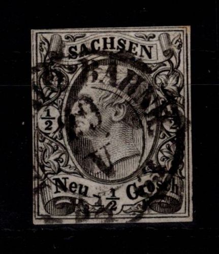 Sachsen 8 gestempelt #DCS77