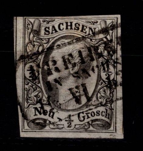 Sachsen 8 gestempelt #DCS78