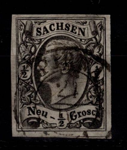 Sachsen 8 gestempelt #DCS79