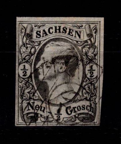 Sachsen 8 gestempelt #DCS80
