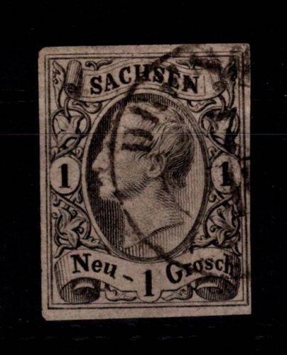 Sachsen 9 gestempelt #DCS90