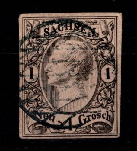 Sachsen 9 gestempelt #DCS91