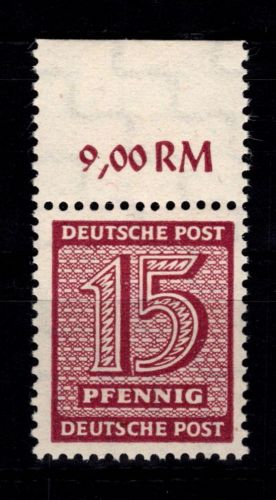 SBZ 135 ya OR postfrisch geprüft Jasch BPP #DCK71