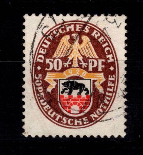 Deutsches Reich 429 Y gestempelt tiefst geprüft Schlegel BPP #DCB80