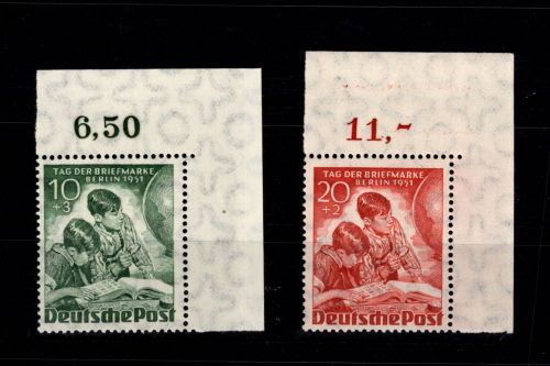Berlin 80-81 postfrisch vom Eckrand #DCC09