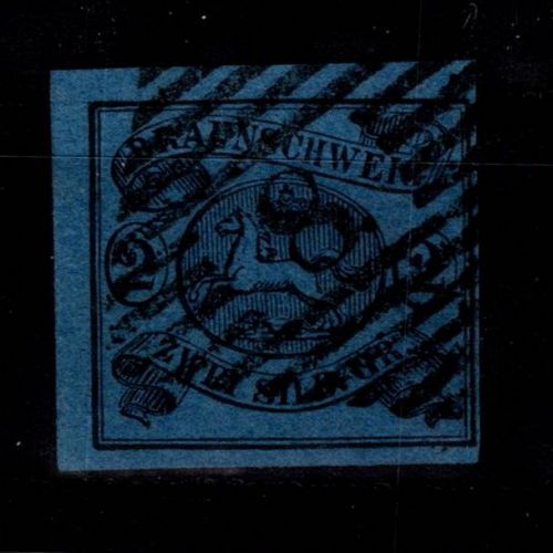 Braunschweig 7 gestempelt tiefst signiert #DDJ93