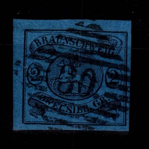 Braunschweig 7 gestempelt einwandfrei #DDJ94