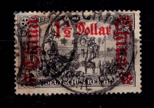 Deutsche APA China 36 A gestempelt signiert Drahn #DDJ97