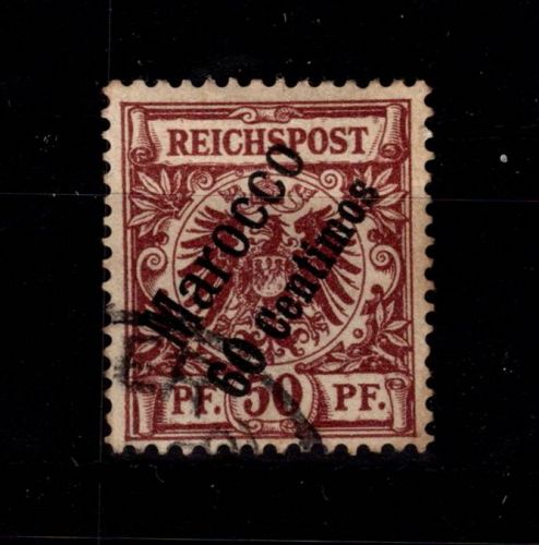 Deutsche APA Marokko 5 gestempelt #DDK04