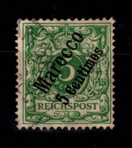 Deutsche APA Marokko 2 gestempelt