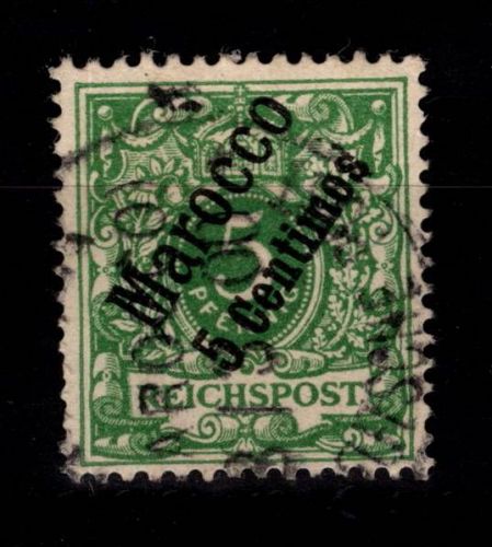 Deutsche APA Marokko 2 gestempelt #DDK11