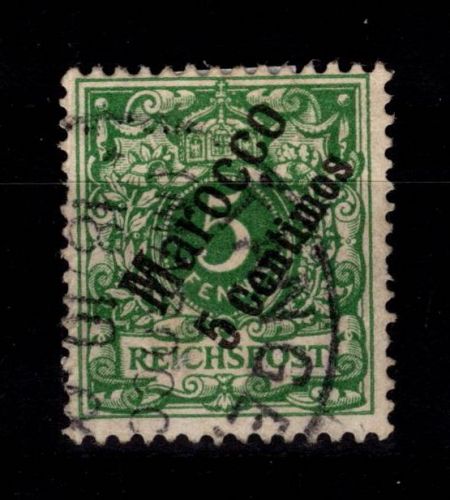 Deutsche APA Marokko 2 gestempelt #DDK14