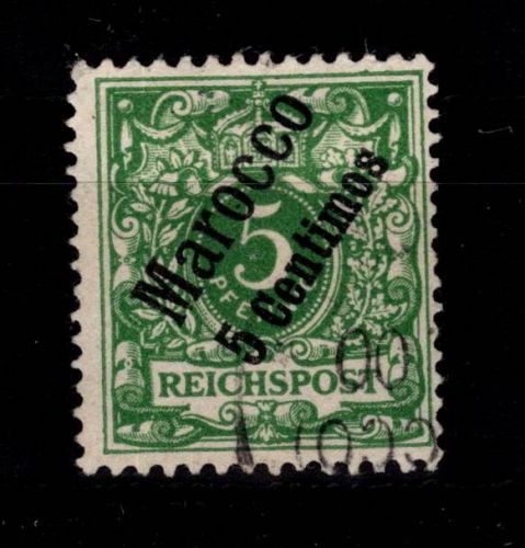 Deutsche APA Marokko 2 gestempelt #DDK15