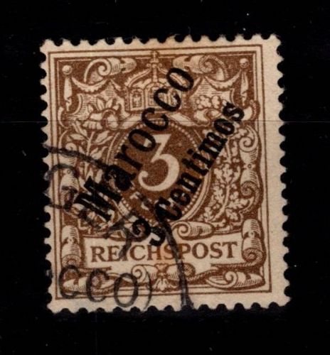 Deutsche APA Marokko 1 gestempelt #DDK18