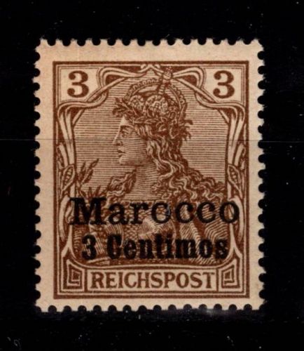 Deutsche APA Marokko 7 postfrisch #DDK22