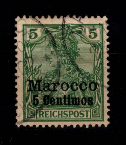 Deutsche APA Marokko 8 gestempelt #DDK32