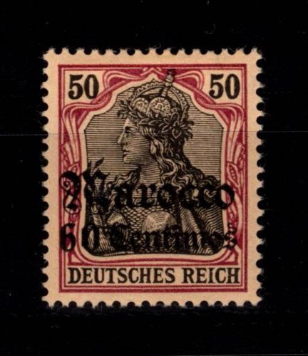 Deutsche APA Marokko 28 mit Falz #DDK56