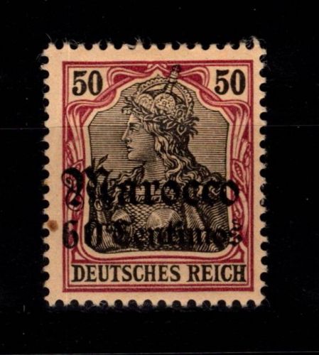 Deutsche APA Marokko 28 mit Falz #DDK57