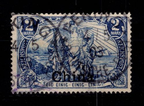 Deutsche APA China 25 I gestempelt #DDK63