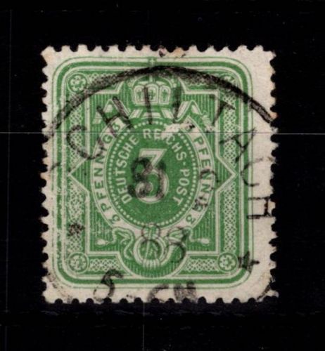 Deutsches Reich 39 Da gestempelt tiefst geprüft Wiegand BPP #DDL34