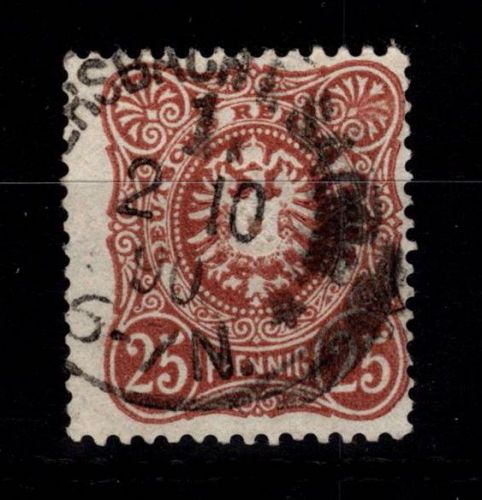 Deutsches Reich 43 ca gestempelt tiefst geprüft Zenker BPP #DDL40