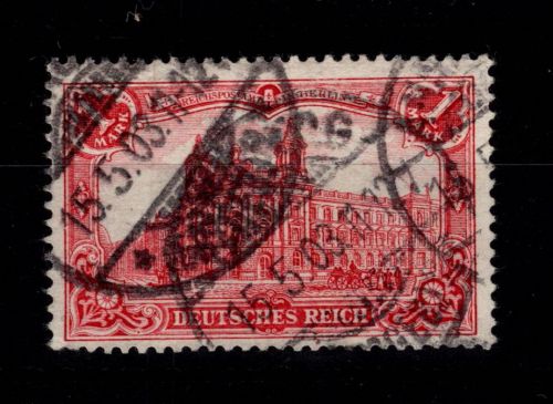 Deutsches Reich 78 B gestempelt doppelt geprüft Jäschke BPP #DDL70