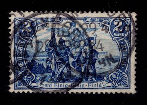 Deutsches Reich 82 B gestempelt tiefst geprüft Jäschke BPP #DDL72
