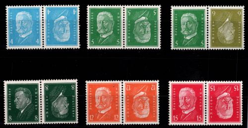 Deutsches Reich K9-K14 postfrisch #DDN02