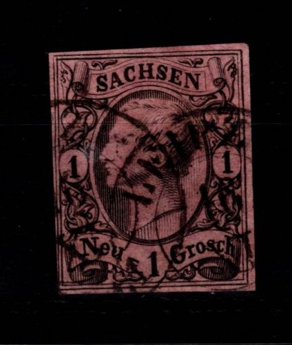 Sachsen 9 gestempelt #DCT08