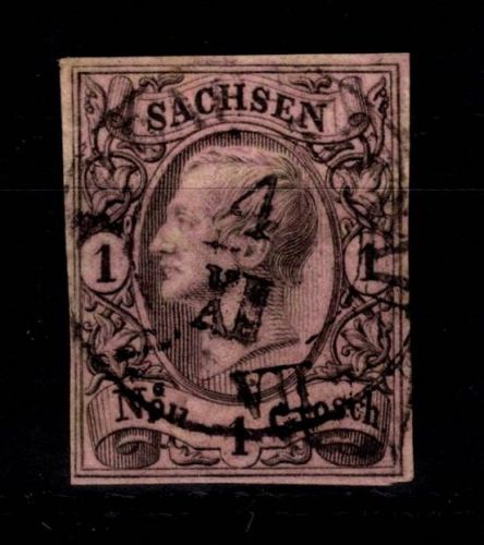 Sachsen 9 gestempelt #DCT10
