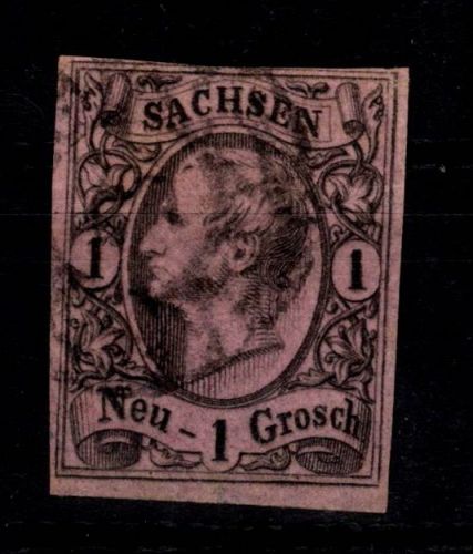 Sachsen 9 gestempelt #DCT13