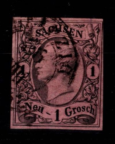 Sachsen 9 gestempelt #DCT14