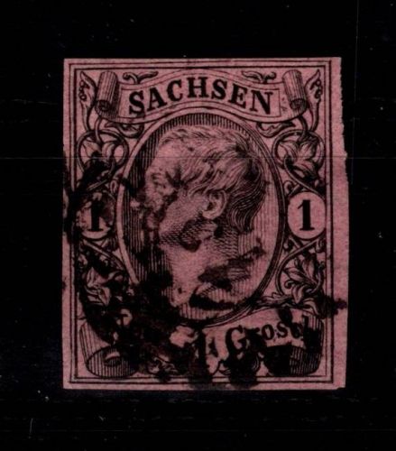 Sachsen 9 gestempelt #DCT15