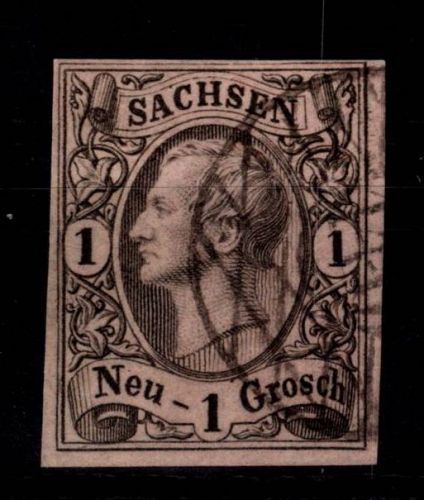 Sachsen 9 gestempelt #DCT16
