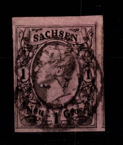 Sachsen 9 gestempelt #DCT17