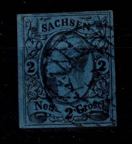 Sachsen 10 gestempelt #DCT32
