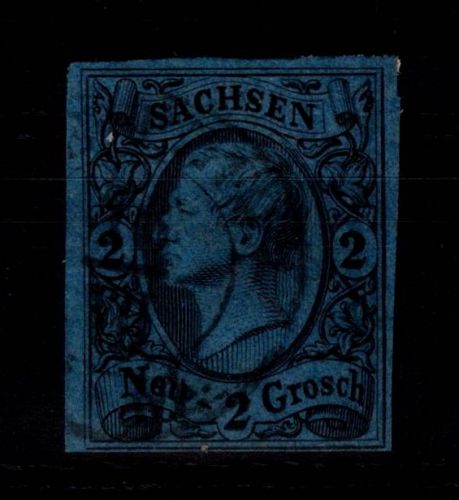 Sachsen 10 gestempelt #DCT35