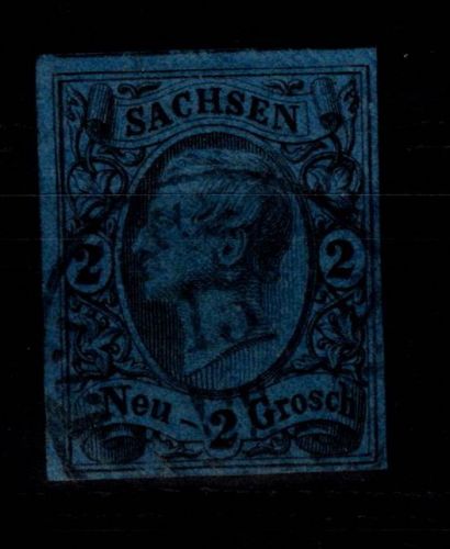 Sachsen 10 gestempelt #DCT37