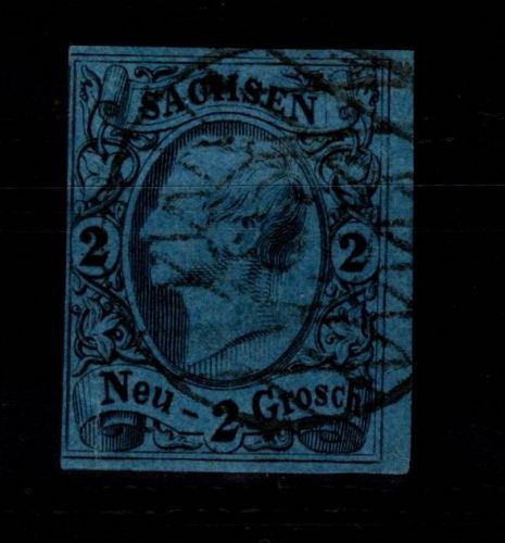 Sachsen 10 gestempelt #DCT39